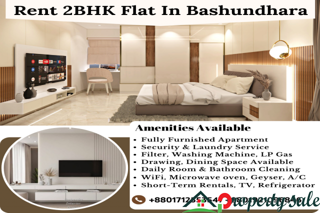 Studio Two Room and One Bedroom Apartment Rent in Dhaka