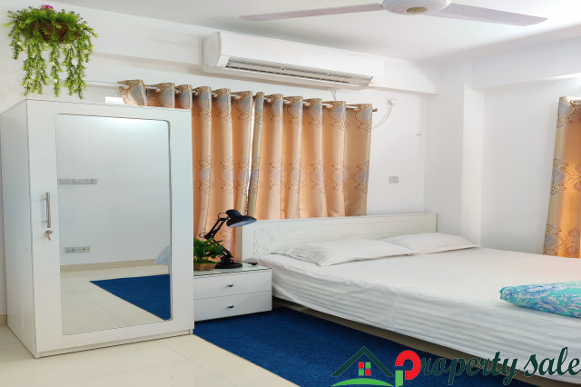 Two Bedroom Full Furnished Studio Serviced Apartment Rent In Bashundhara