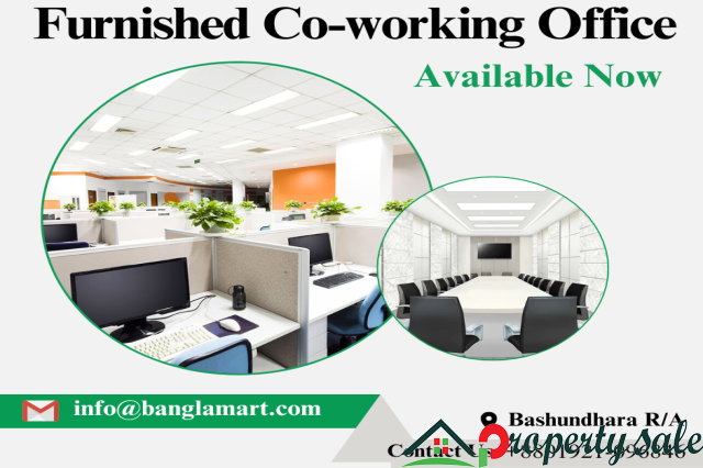 Fully Furnished Co-working Space Rent In Bashundhara R/A