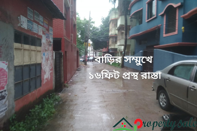 Gazipur South Chayabithi Land with House for sale