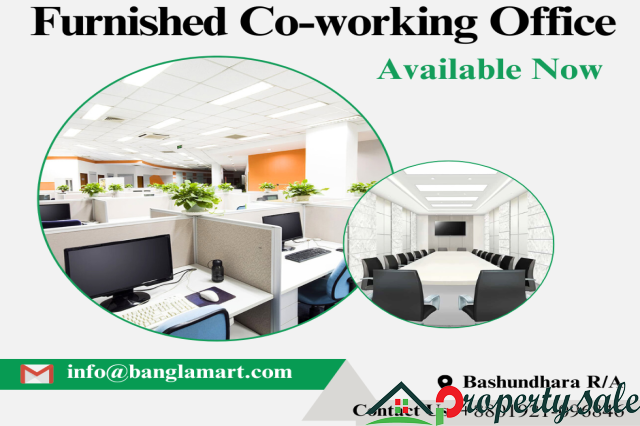 Shared/ Co-working  Office Space Rent In Dhaka