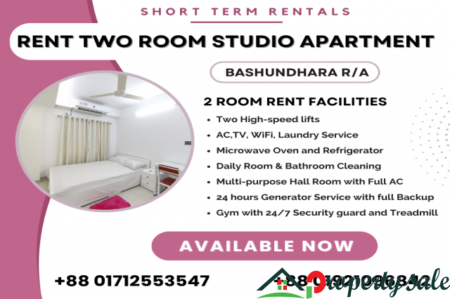 Furnished Apartments Short Term Lease In Bashundhara R/A