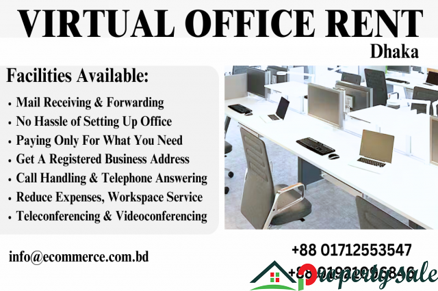 Virtual Office Space for Rent In Dhaka