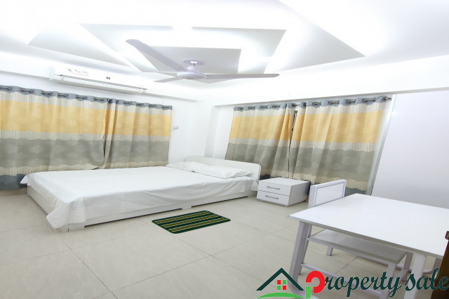 Rent Furnished Three-Bedroom Flat In Bashundhara R/A