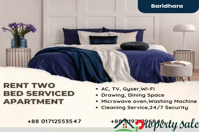 Two Bed Furnished Apartment Rent In Baridhara
