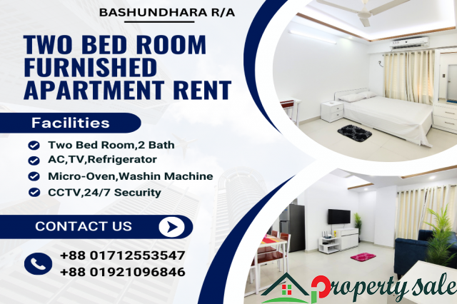RENT Well Furnished 2 Bed Room Flats In Bashundhara R/A